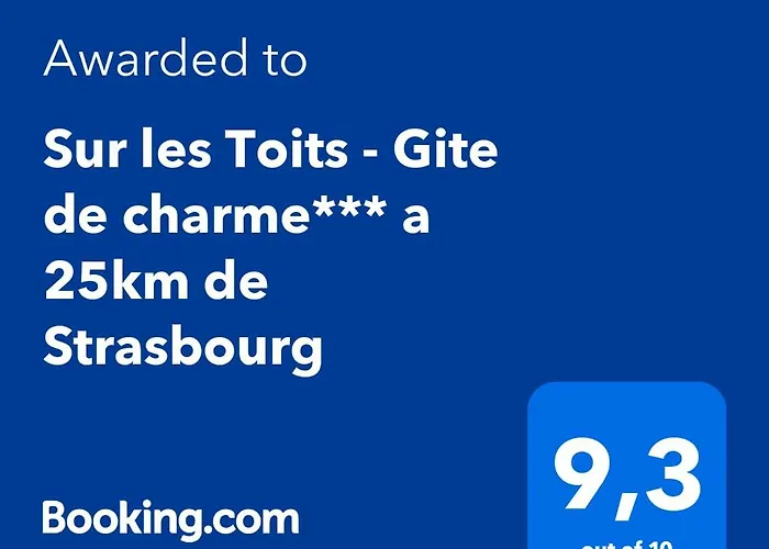 Sur Les Toits - De Charme*** A 25km De Strasbourg Апартаменты Wasselonne